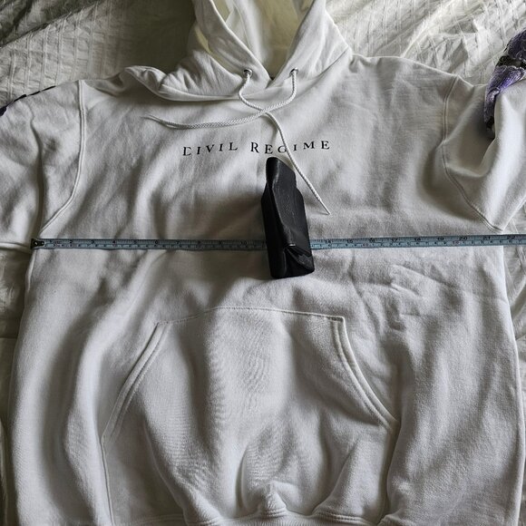 Civil Regime Champion Lilac Roses Hoodie - 2022 - White Lilac - Sz M - NWOT - Picture 13 of 14
